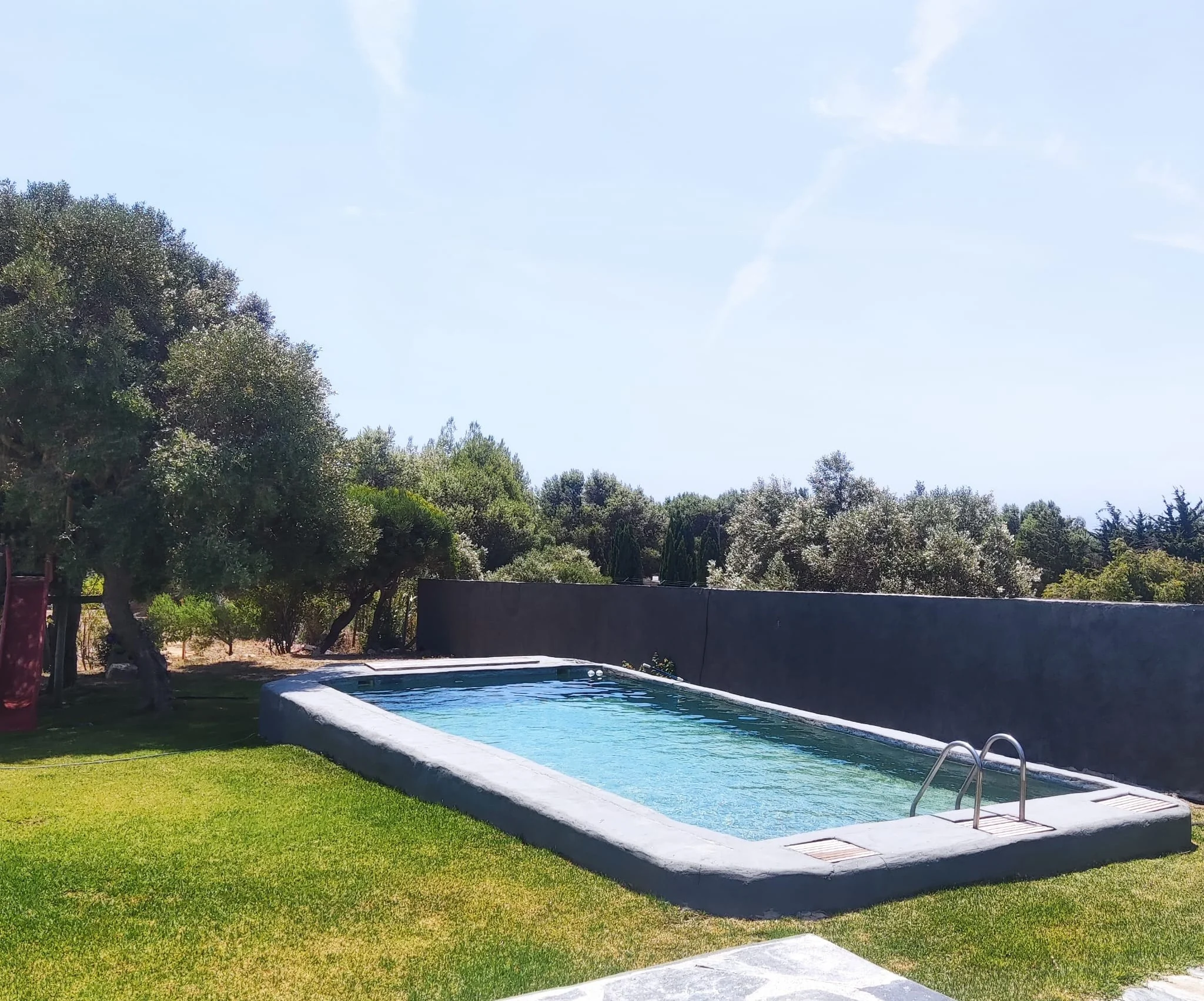 Private swimming pool