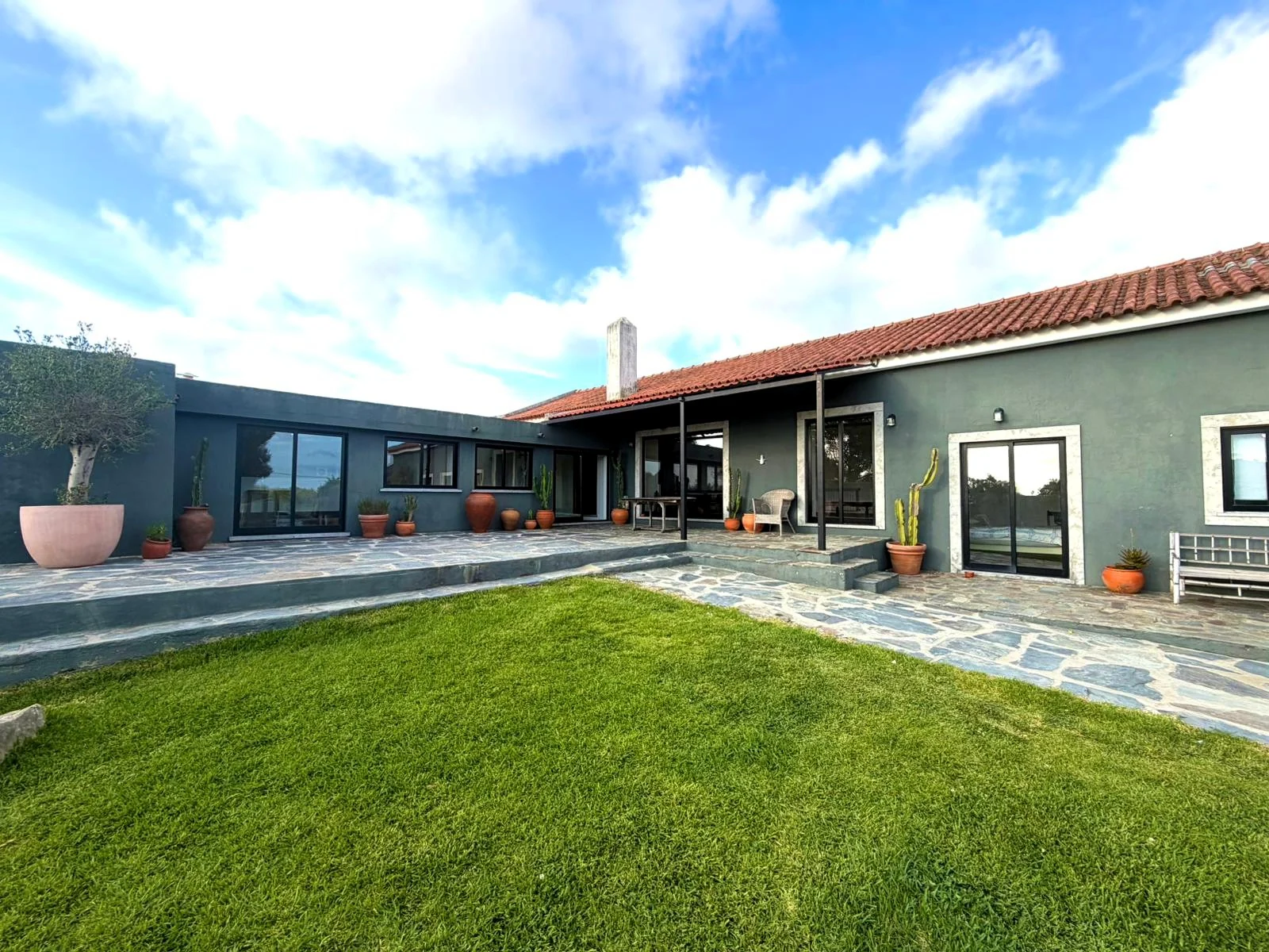 Villa and garden